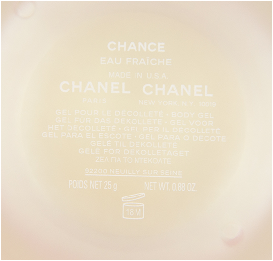 Chanel-Chance-Eau-Fraiche-Gele-for-dekolletaget