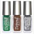 depend-2011-sparkling-colours-green-brown-ginger-silver 289: Grön 290: Brun 291: Silvergrå
