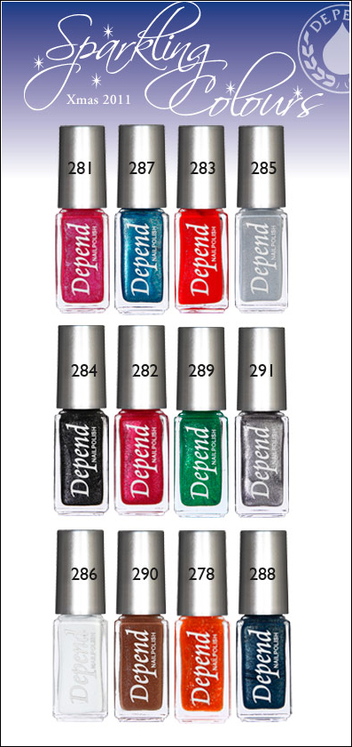 Depend Sparkling Colours Holiday 2011 Sneak Peak