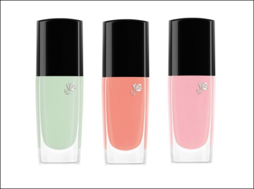 Le Vernis 029 Green Almond, 030 Rose Tangerine, 031 Rose Macaron