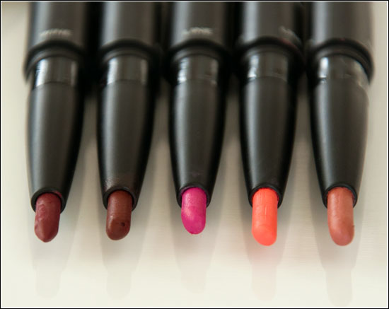ELF Studio Lip Liner & Blend Brush Red, Wine, Fuchsia, Pink Grapefruit, Nude Pink
