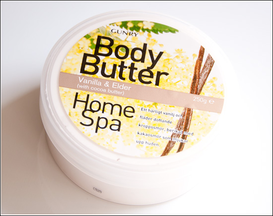 Gunry Body Butter Vanilj & Fläder