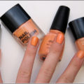 Chanel June, China Glaze Peachy Keen, H&M Peach Me Soon, KICKS Chilly Bellini Swatches & Comparison