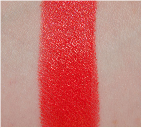 Make Up Store Crimson Swatch