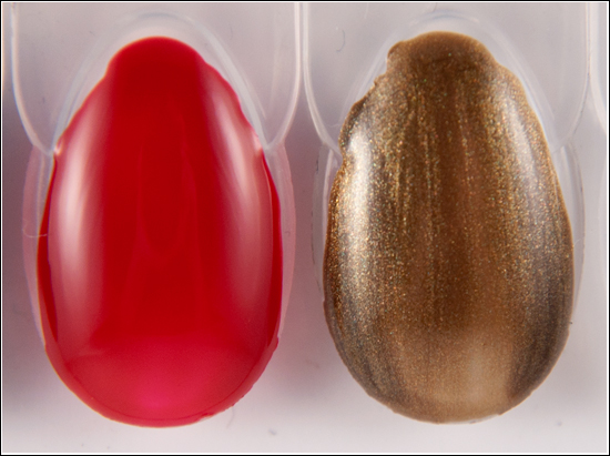 Silje (glossy) & Nesja (shimmer) Nailpolish BonBon Makeupstore