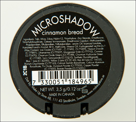 Make Up Store Cinnamon Bread Microshadow