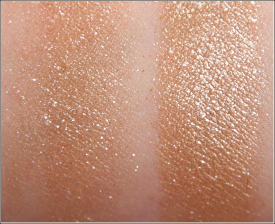 IsaDora Eye Shadow Quartet Lynx Swatches