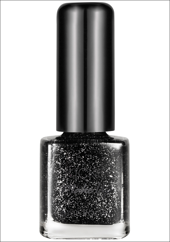 KICKS Nail Polish Black Rebellion 