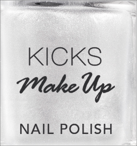 KICKS White Gold Nail Polish