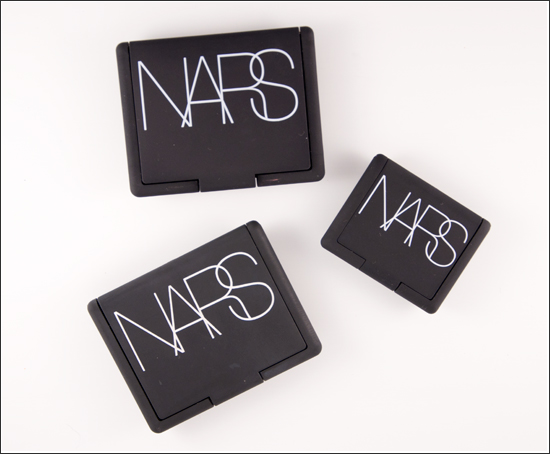 NARS Packaging Comparison Blush Duo / Single Eyeshadow / Duo Eyeshadow