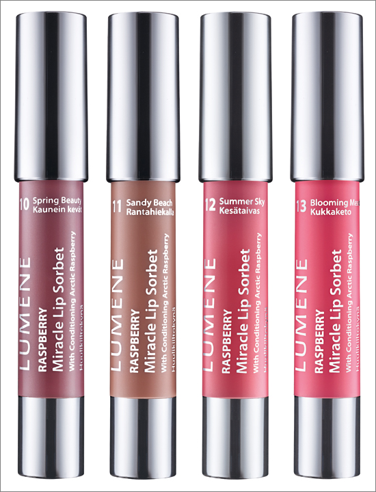 Lumene Rasberry Miracle Lip Sorbet