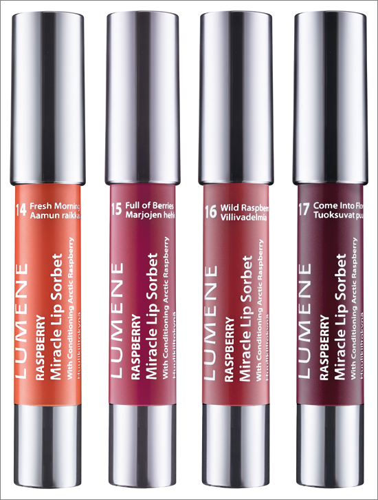 Lumene Rasberry Miracle Lip Sorbet