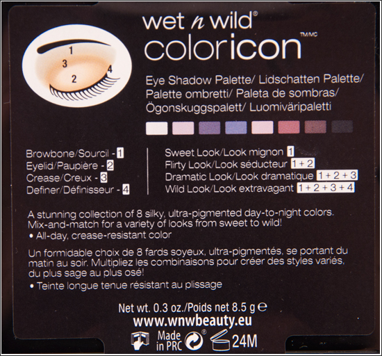 Wet'n'Wild ColorIcon Eye Shadow Palette Petal Pusher