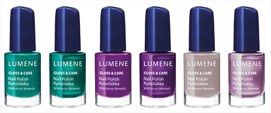 Lumene Gloss & Care Nail Polish with Arctic Minerals