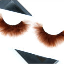 Make Up Store Brown Feather Lash Art