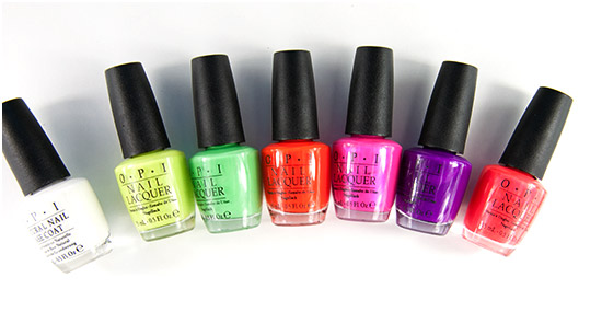 OPI Nail Lacquer Neon 2014 Collection