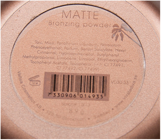 Viva la Diva Matte Bronzing Powder