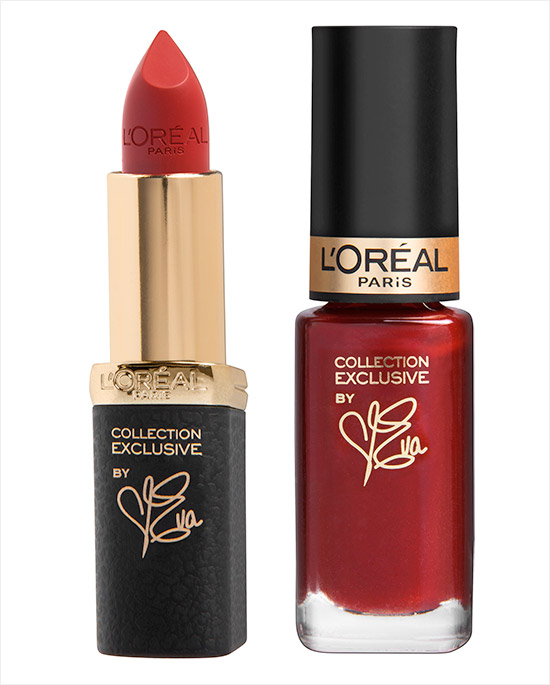 Loreal-Pure-Reds-Eva-Lipstick-Vernis