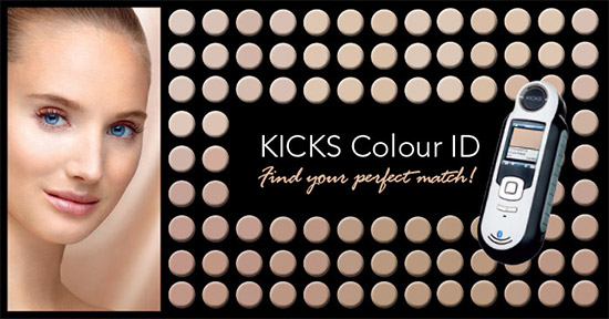 KICKS Colour ID foundation