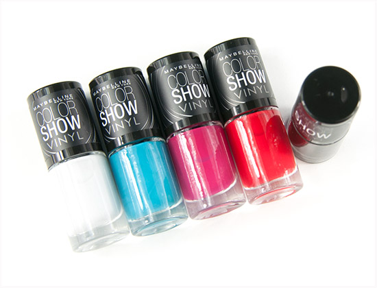 Maybelline Color Show Vinyl Recension, Swatches, Bilder