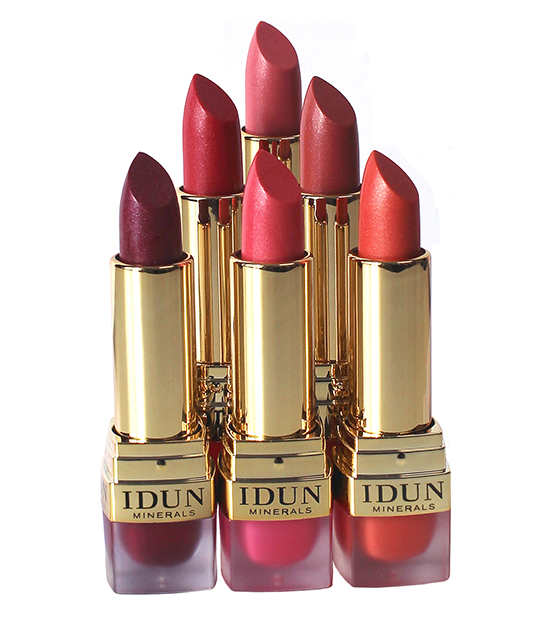 Nyhet! IDUN Minerals Creme Lipsticks