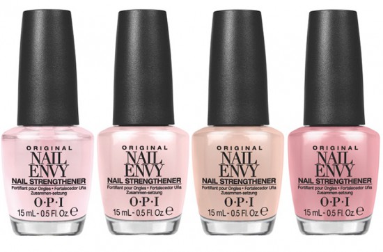 OPI Nail Envy Hawaiian Orchid Samoan Sand Bubble Bath Pink to Envy