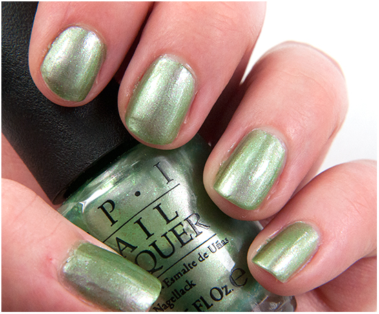 OPI Visions of Georgia Green Swatches