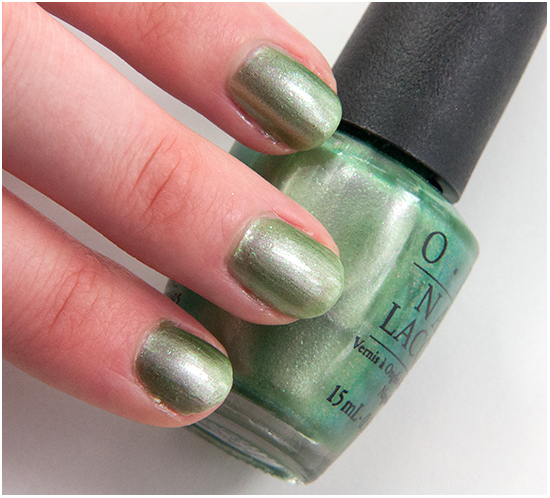 OPI Visions of Georgia Green Swatches