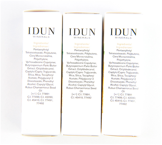 Idun-Mineral-Cream-Lipsticks-Ingredienser