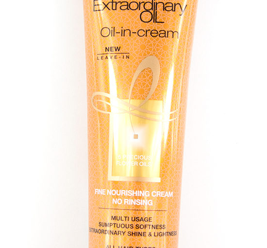 Extraordinary Oil-In-Cream