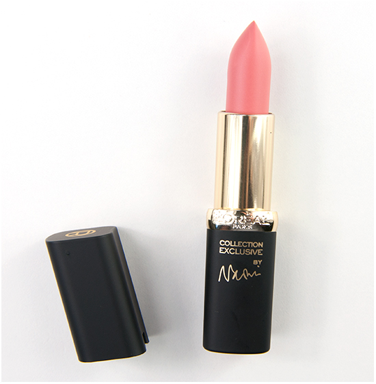 Naomi-Delicate-Rose-Loreal-Lipstick