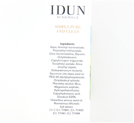 IDUN Minerals Norrsken Pure Mineral Illuminating Foundation