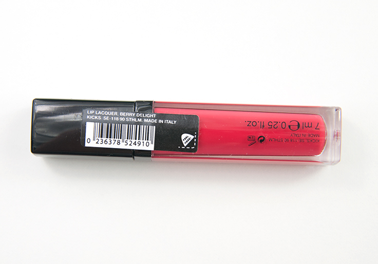 KICKS Berry Delight Lip Lacquer