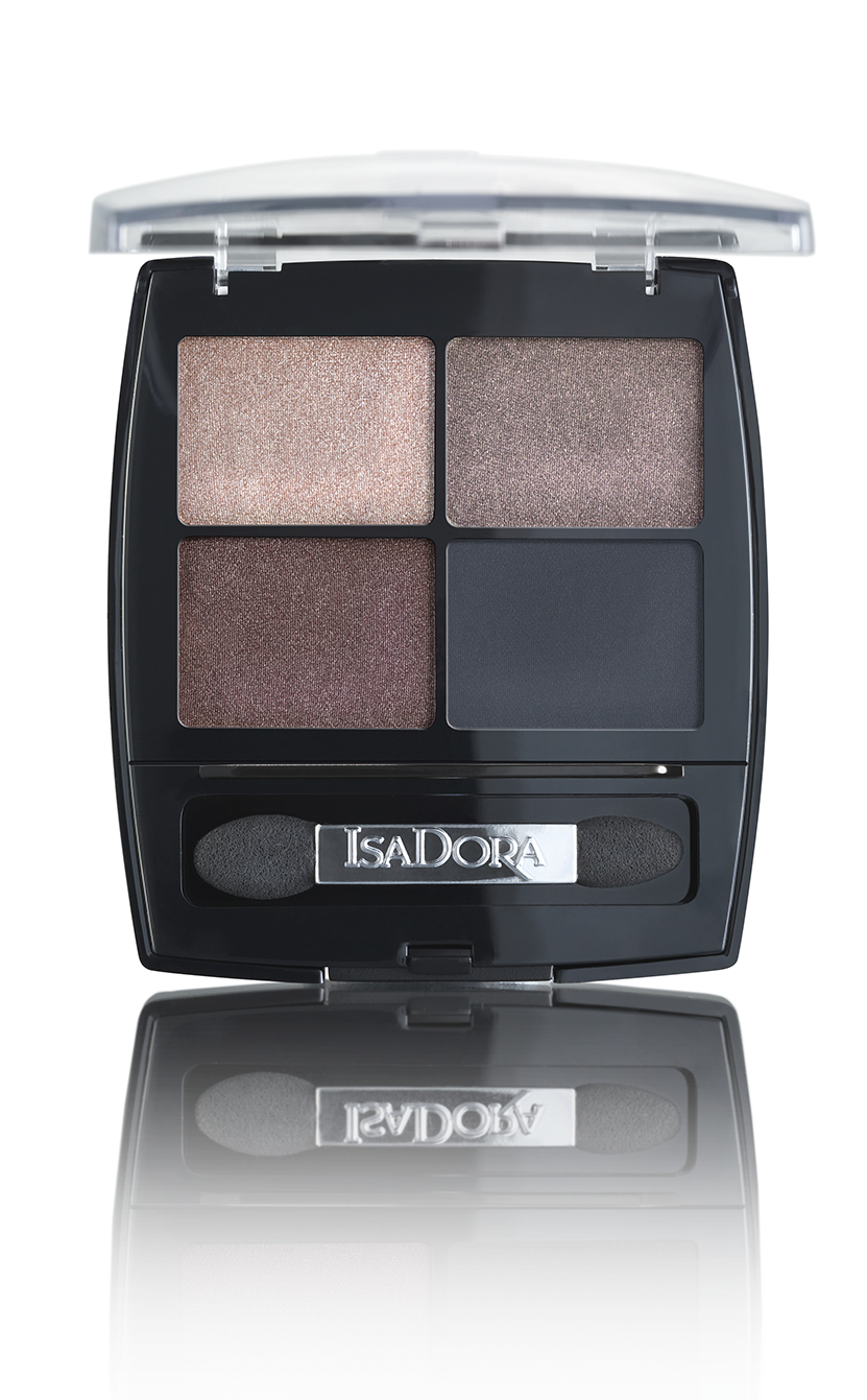 IsaDora 12 Smoky Velvets Eye Shadow Quartet