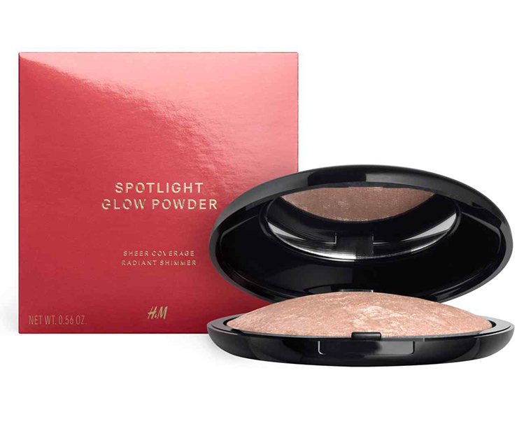 HM SPOTLIGHT GLOW POWDER Sumptuous peach