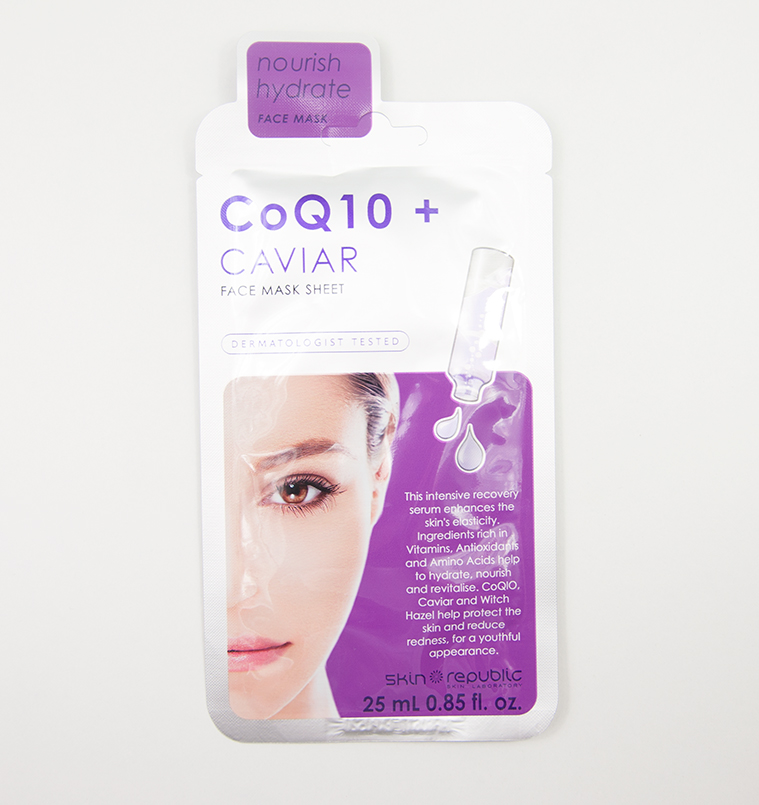 Skin Republic CoQ10 Caviar Face Mask Sheet
