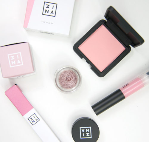 3ina the eye gloss the blush the cream eyeshadow pink