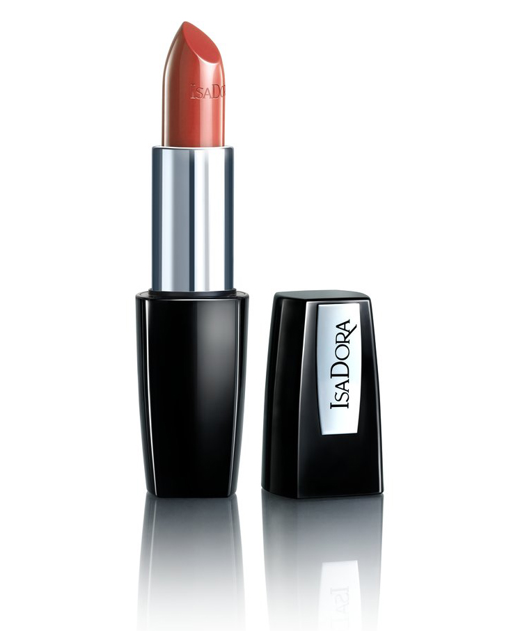 IsaDora 55 Brick Red Perfect Moisture Lipstick Metropolitan Autumn Makeup 2019