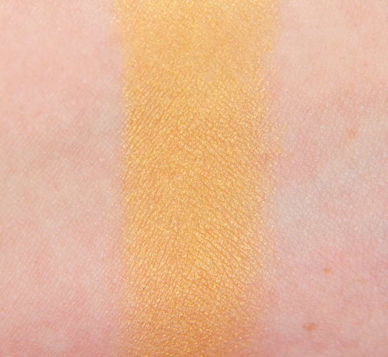 HM Mandarin Gold Eye Colour Swatches