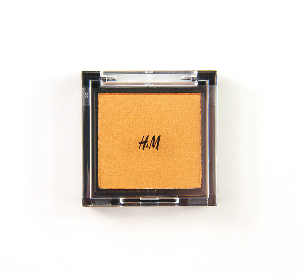 H&M Mandarin Gold Eye Colour Recension, Swatches, Bilder