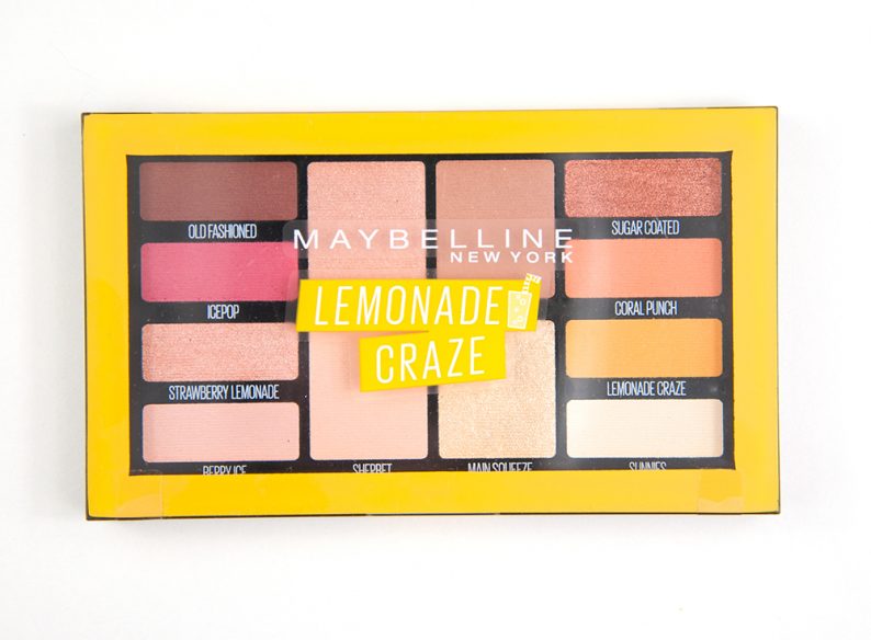 Maybelline Lemonade Craze Eyeshadow Palette