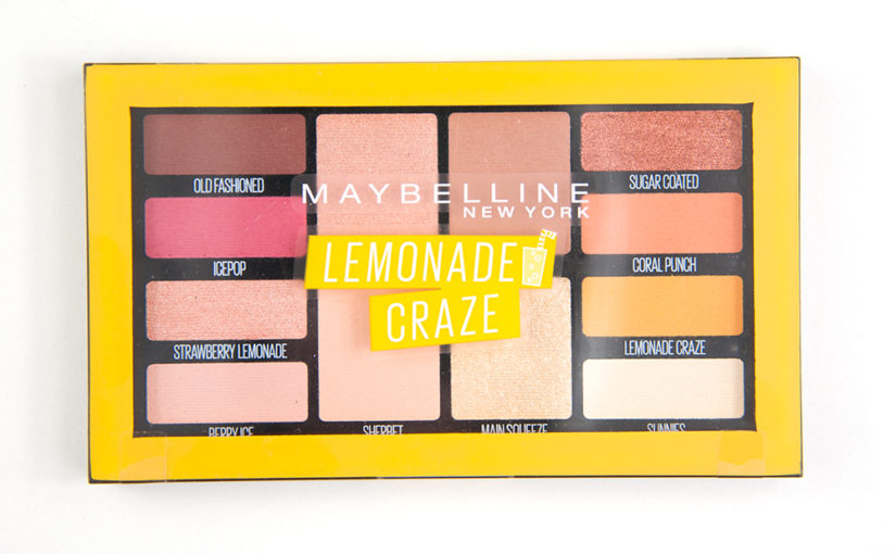 Maybelline Lemonade Craze Eyeshadow Palette