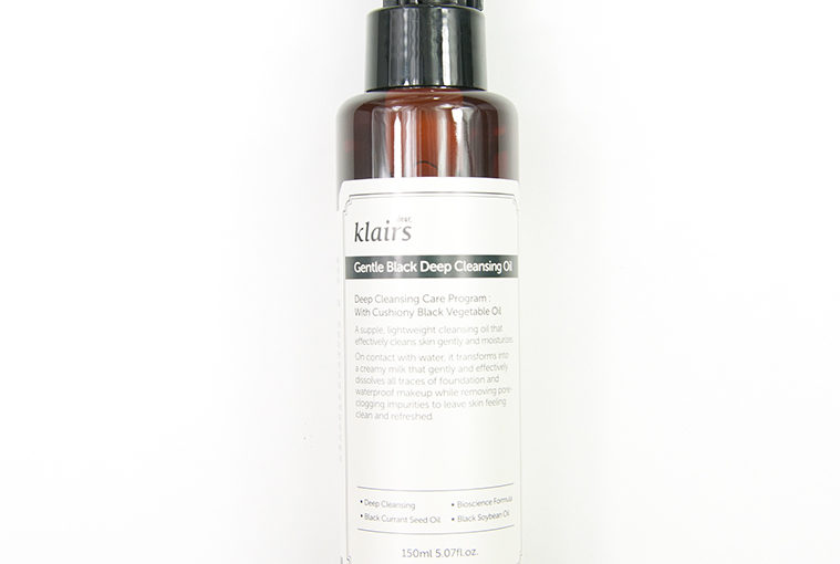 Klairs Gentle Deep Black Cleansing Oil