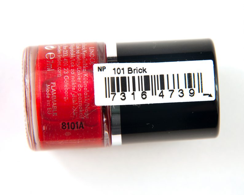 Lindex Brick (101) Nailpolish