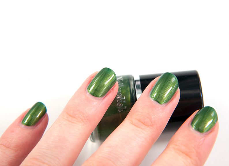 Lindex Forest Green Nail Polish