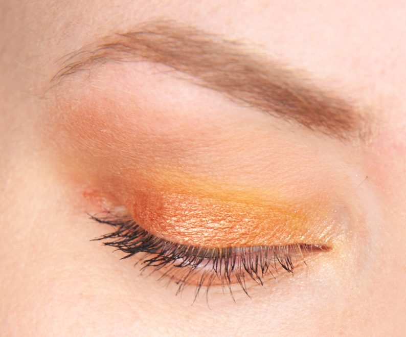 Maybelline Lemonade Craze Eyeshadow Look