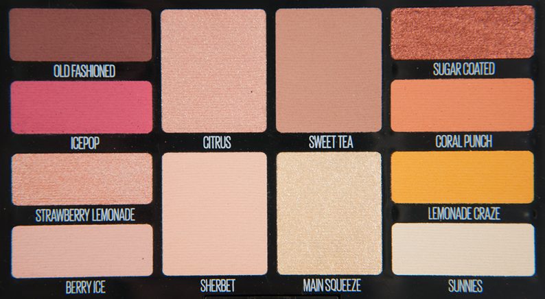 Maybelline Lemonade Craze Eyeshadow Palette Lemonade Craze Eyeshadows