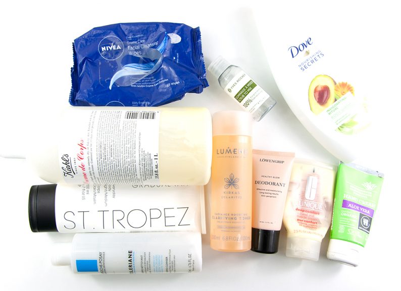 10 Tomma Kiehls, Clinique, Nivea, Urtekram m.fl