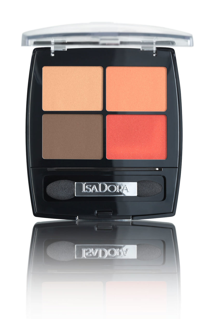 IsaDora Eye Shadow Quartet 21 Vibrant Tangerine