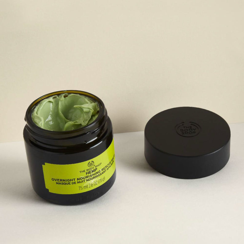 The Body Shop HEMP OVERNIGHT NOURISHING RESCUE MASK